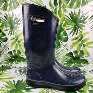 Bogs Linen Rain Boots 71434 Waterproof 9